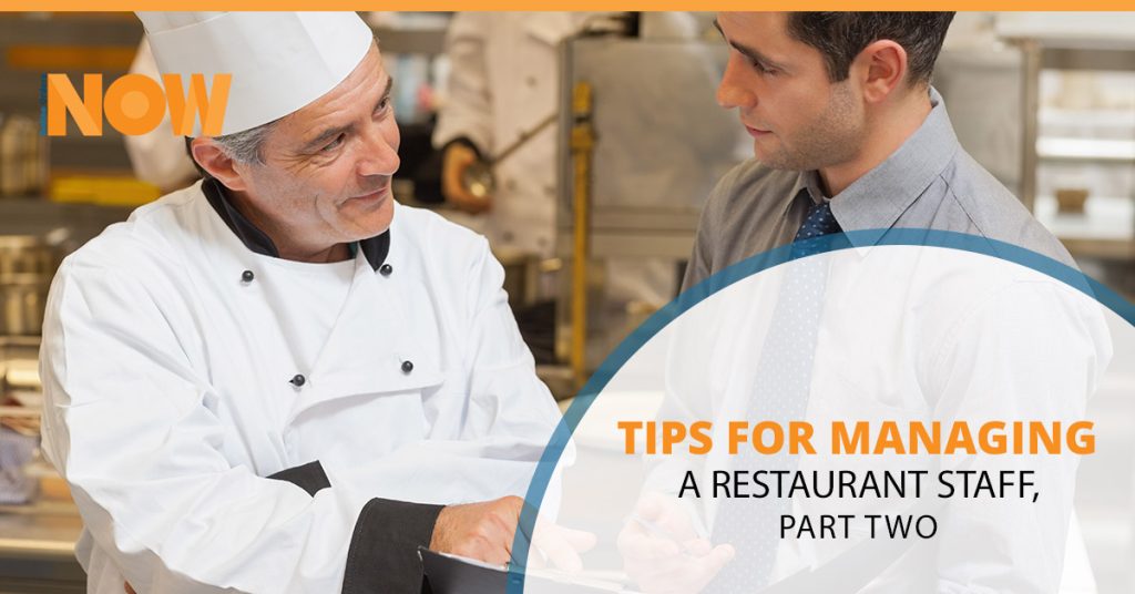 Tips For Managing A Restaurant Staff